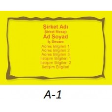 Çerçeveli Kartvizitler