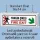 Işıklı Yangın Çıkış Levhaları